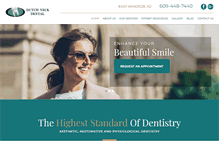 Tablet Screenshot of dutchneckdental.com